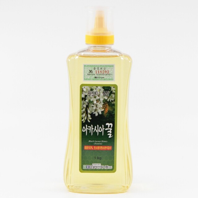 농업회사법인 설악산허니팜(주),설악산허니팜 튜브아카시아꿀1.0kg