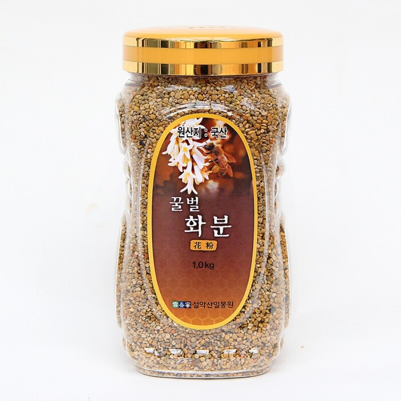 양양몰,설악산허니팜 잡화화분/다래화분/도토리화분 1.0kg (꿀벌화분)