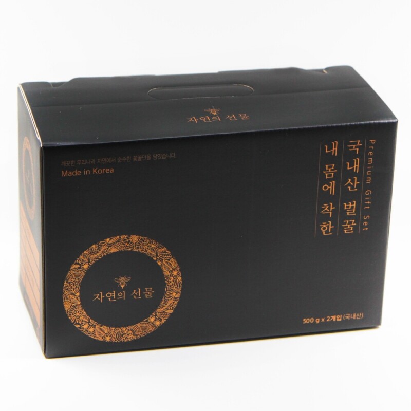양양몰,설악산허니팜 머그벌꿀2종세트 (아카시아꿀 500g + 야생화꿀 500g)