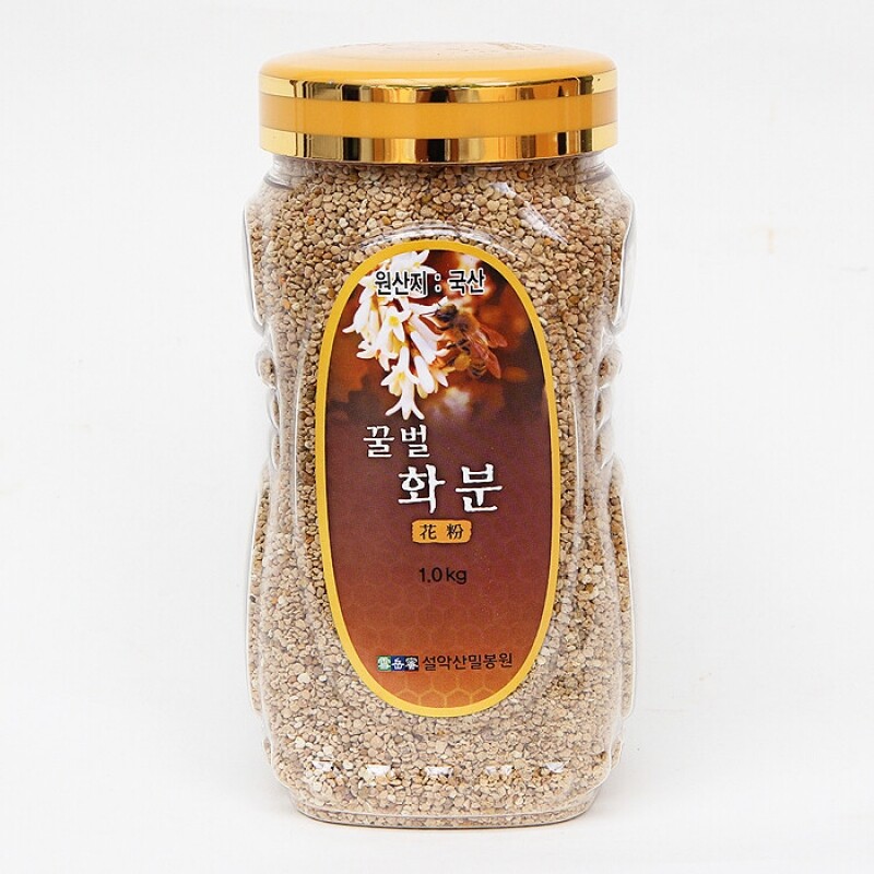 설악산허니팜 국내산 꿀벌화분(생화분) 1kg
