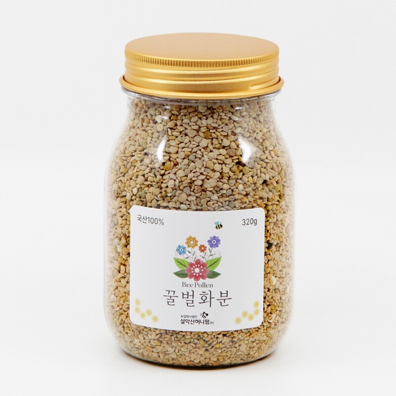 설악산허니팜 국내산 꿀벌화분(생화분) 320g